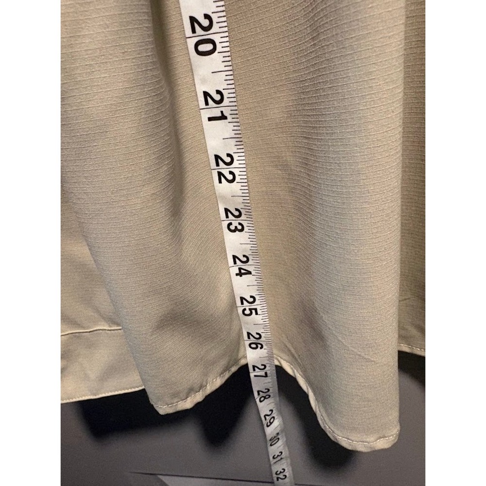 REI Co-op Sahara Womens XL Long Sleeve Hiking Shirt Tan Khaki Ventilated Ripstop - Picture 12 of 13